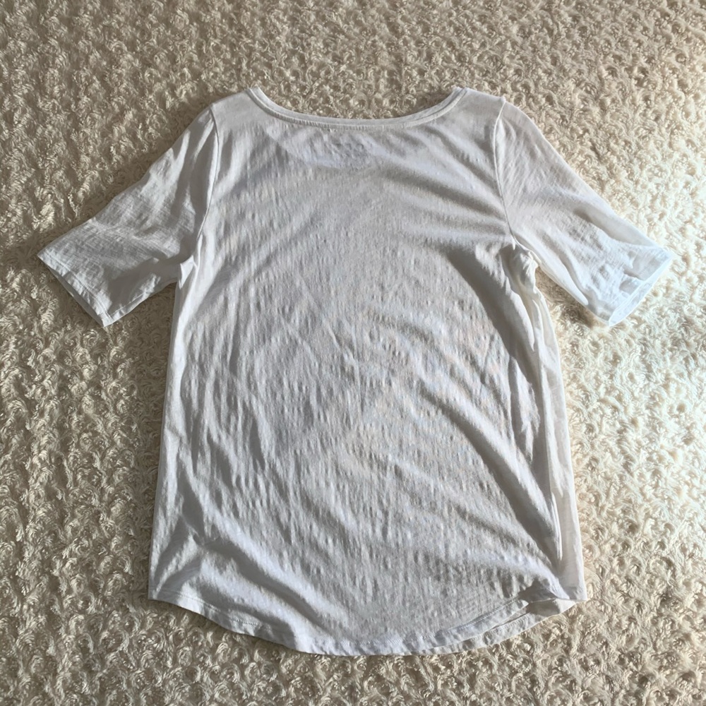 🌸3/$20 - LOFT maternity top - vintage soft tee - Picture 2 of 4